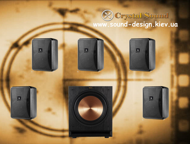 Комплект акустичних систем 5.1 JBL Control Cinema