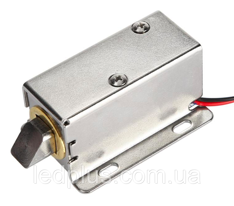 Електричний замок засувка 12В 54х38х28 мм, фото 1
