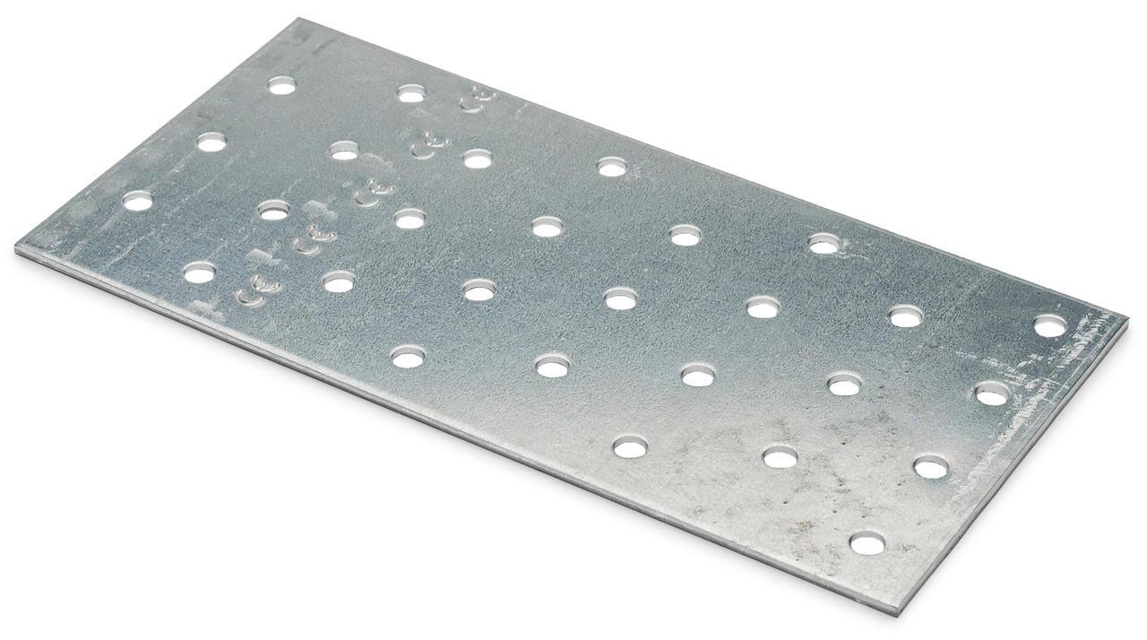 Пластина перфорована 80х200 х2.0 мм. оцинкована Ardetas Литва, фото 1