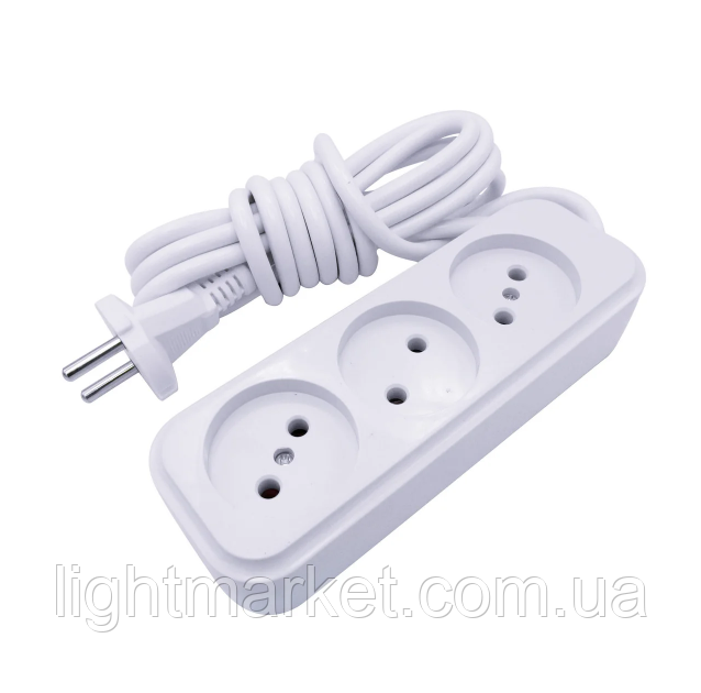Подовжувач 3г б/з 3м светоприбор ST 2135