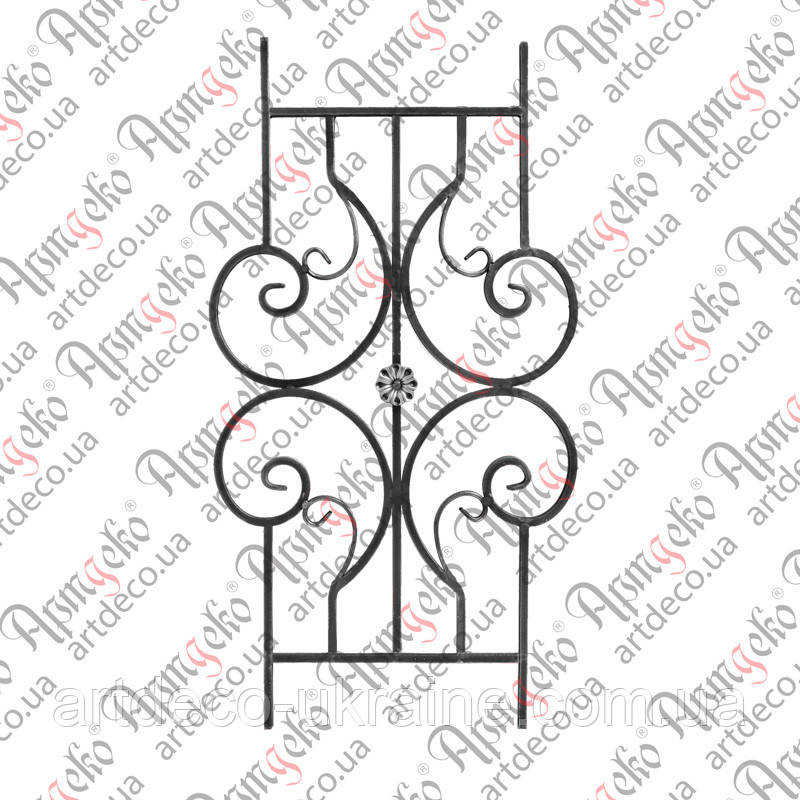 Панель кована 1000х530х12 невальц Арт 15.203, фото 1