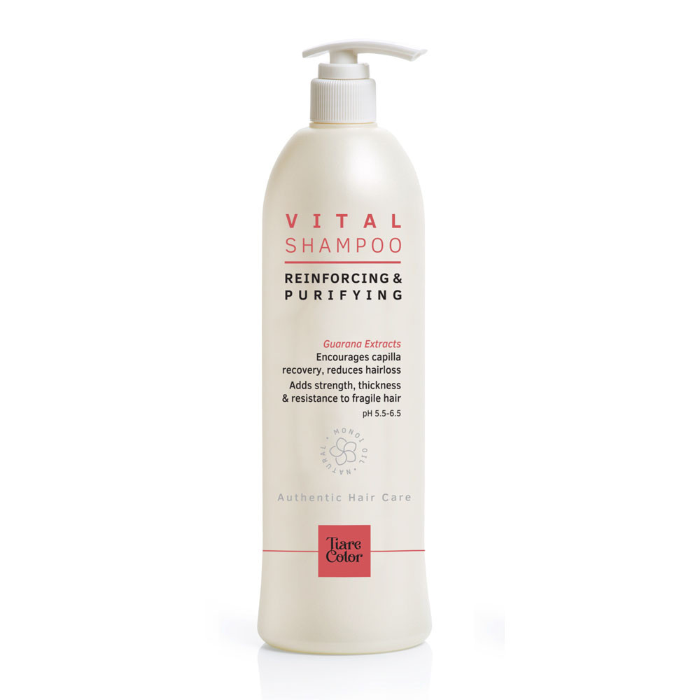 Шампунь для зміцнення та росту волосся VITAL Shampoo Tiare Color 1000 мл