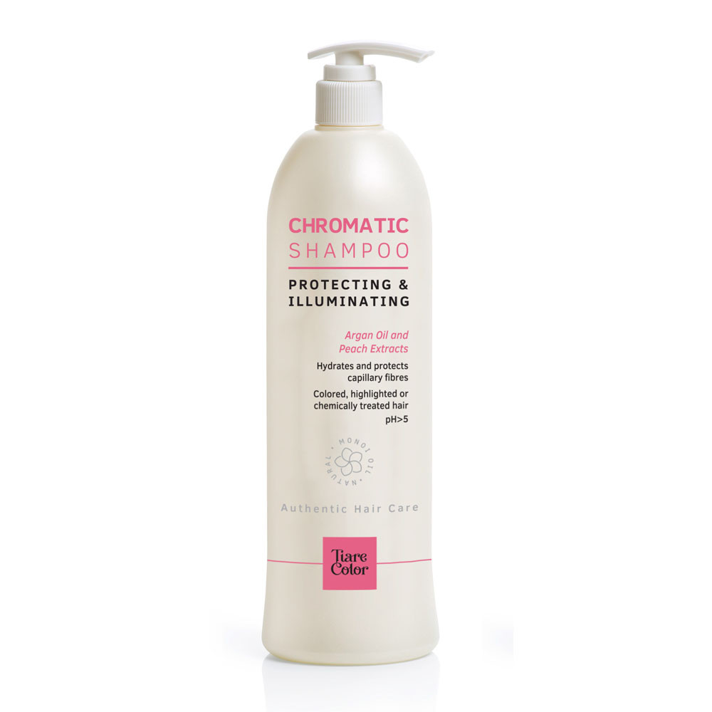 Шампунь для захисту та блиску фарбованого волосся CHROMATIC Shampoo Tiare Color 1000 мл
