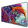 Геймерський килимок Primo Monster Dragon для миші, ігрова поверхня 80х30см, фото 2