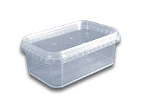 Судок прямокутний 500 мл із кришкою