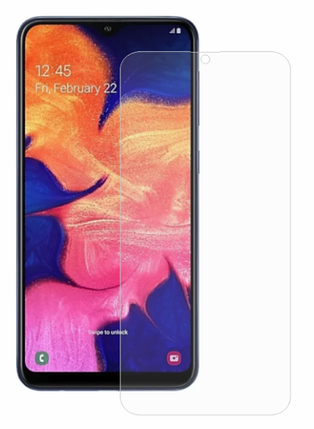 Гідрогелева захисна плівка на Samsung Galaxy A10 на весь екран прозора, фото 1