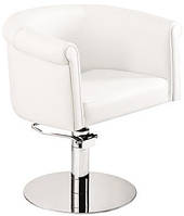 Крісло перукарське Reflection на гідравліці диск хром екошкіра Boom-01 (VelmiTM)