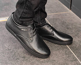 Кросівки чоловічі туфлі Prada з натуральної шкіри, чоловічі туфлі кросівки прада з натуральної шкіри