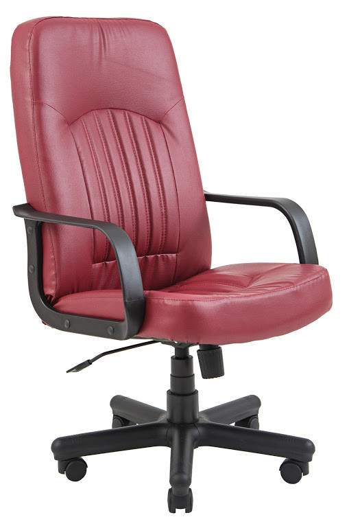 Крісло офісне Фіджі підлокітники пластик механізм Tilt шкірозамінник Флай-2237 (Richman ТМ)