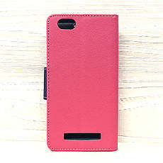Чохол-книжка Goospery для Lenovo A2020a40 (Vibe C) Рожевий, фото 2