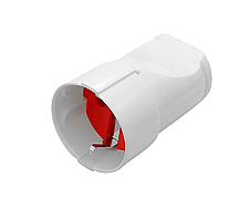 Розетка переноска пряма з/з EL-BI 16А GAV 112