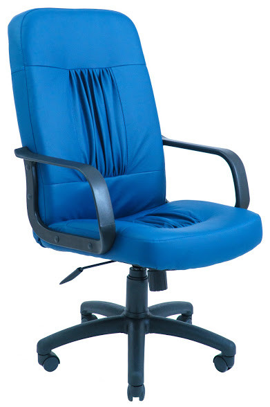 Крісло офісне Ніцца підлокітники пластик механізм Tilt шкірозамінник Флай-2207 (Richman ТМ)