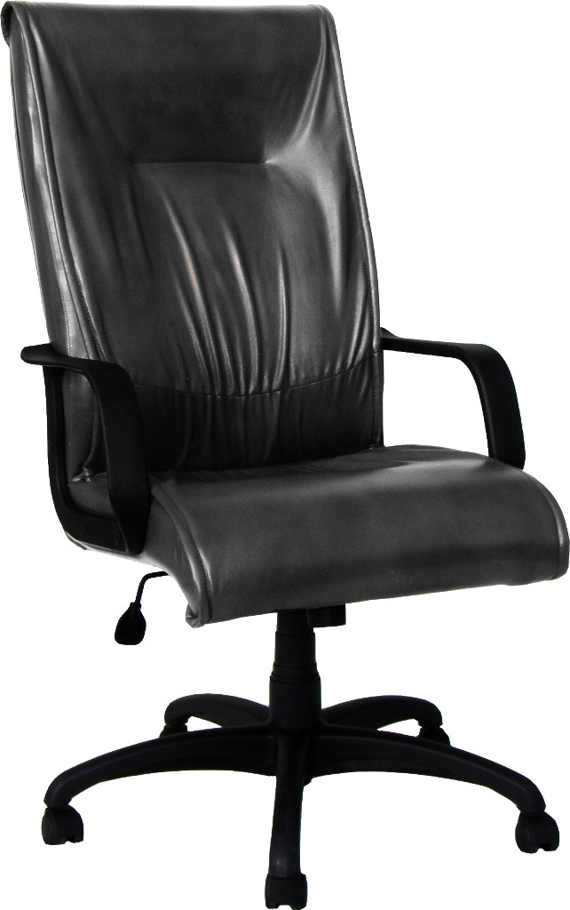 Крісло офісне Мюнхен підлокітники пластик механізм Tilt шкірозамінник Флай-2230 (Richman ТМ)