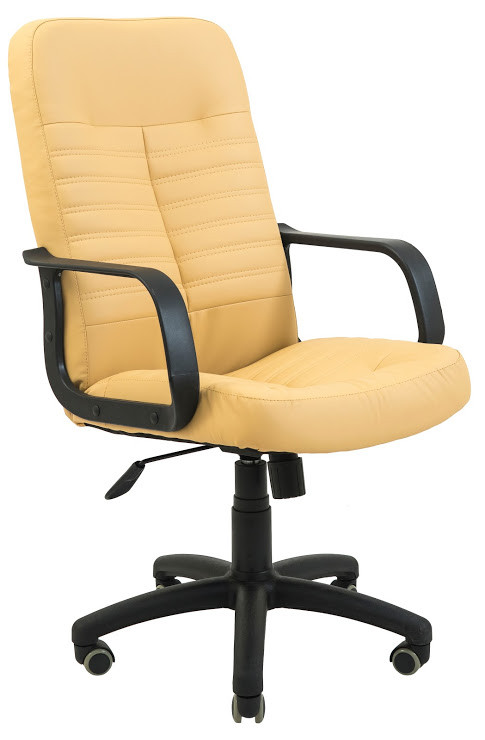 Крісло офісне Вегас підлокітники пластик механізм Tilt шкірозамінник Флай-2201 (Richman ТМ)