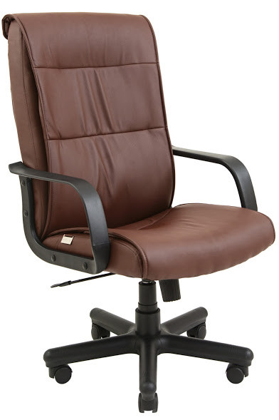 Крісло офісне Ріо підлокітники пластик механізм Tilt шкірозамінник Флай-2231 (Richman ТМ)