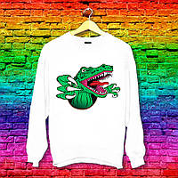 Світшот з принтом Динозавр зелений Push IT