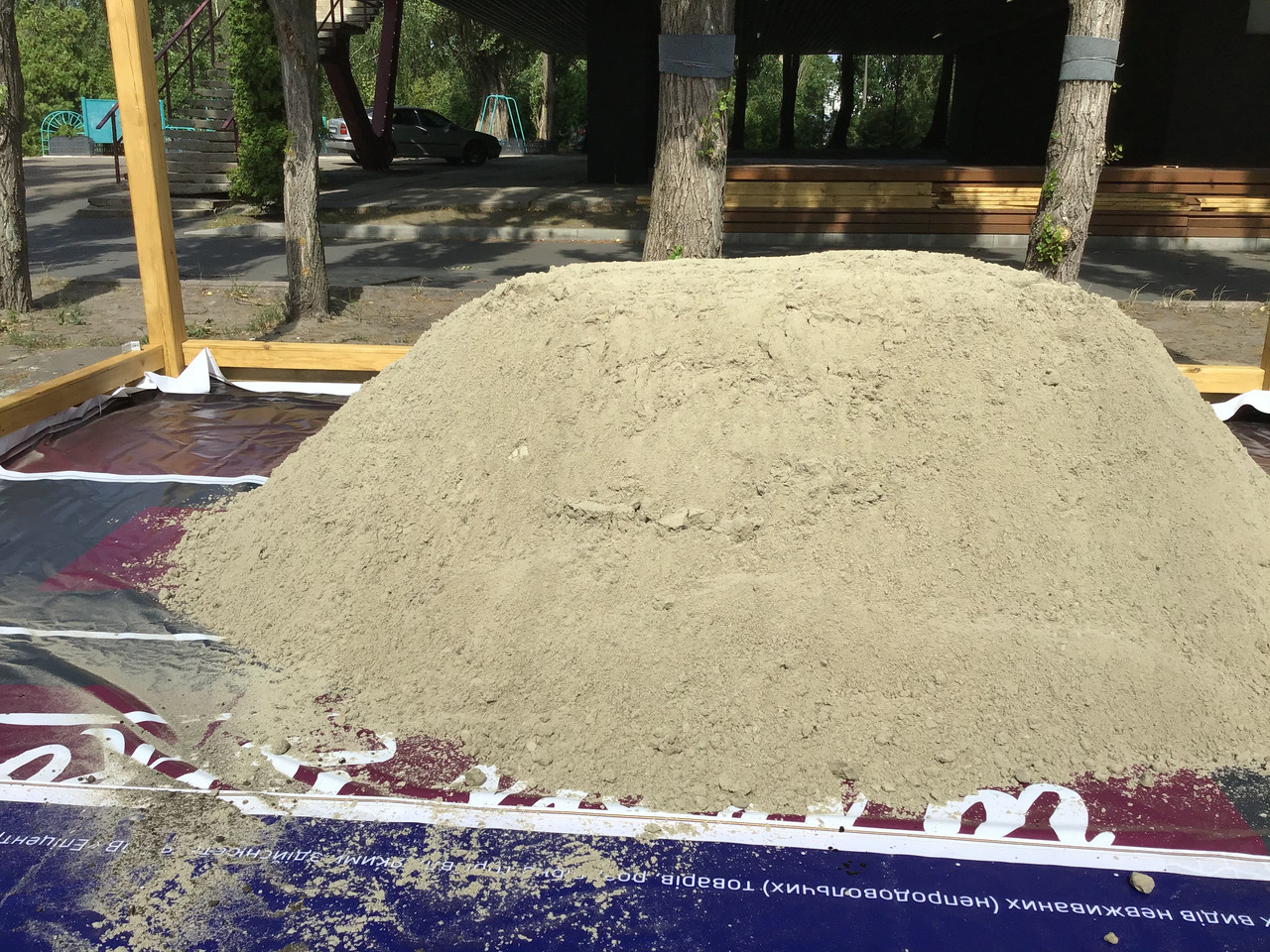 Пісок річковий, машина піску - фото 1 - id-p615797231