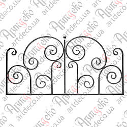 Панель ковані 600х1200х12 невальц. Арт 15.211