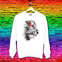 Світшот з принтом Лев 5 Push IT