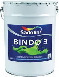 Sadolin Bindo 3 prof глубокоматовая фарба для стелі та стін 20л.