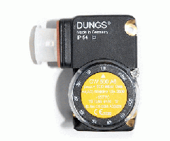 Датчик тиску DUNGS GW 150 A5/1 (GW150 A5/1) реле тиску газу — гуртом