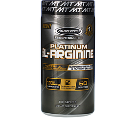MuscleTech Platinum 100% L-Arginine (100 таб.)