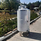 Ємність ЄВС-600 для вина з люком та сорочкою охолодження, фото 4