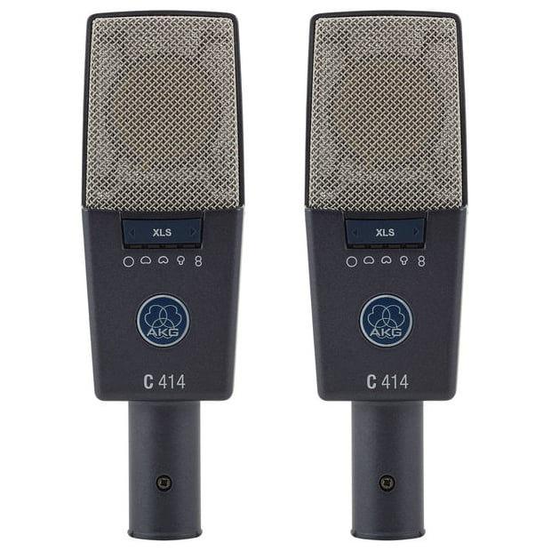 Пара студійних конденсаторних мікрофонів AKG C414 XLS MATCHED PAIR (Stereoset)