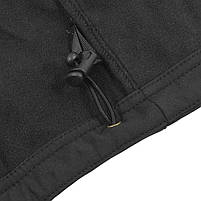 Тактична куртка Lesko A001 Black 3XL Soft Shell чоловіча 8 шт., фото 8