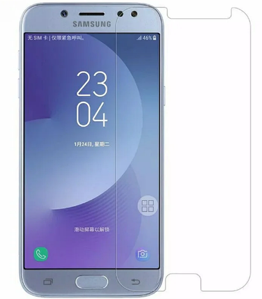 Гідрогелева захисна плівка на Samsung Galaxy J7 Pro на весь екран прозора, фото 1