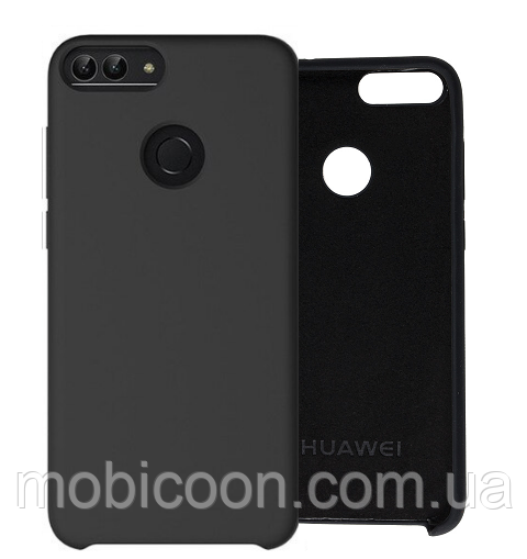 Чохол Silicone Case для Huawei P Smart black, фото 1