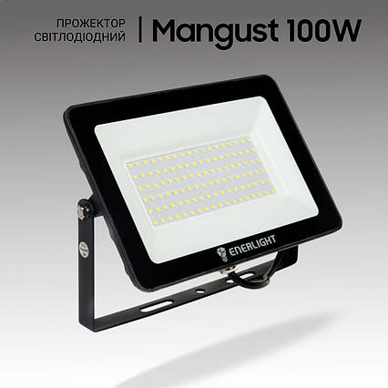 Вуличний LED світильник 100W, вуличні LED світильники 100 Вт. Прожектора вуличні., фото 1
