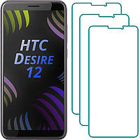 Комплект HTC Desire 12 Захисні Стекла (3 шт.) (НТС Дизаер 12)