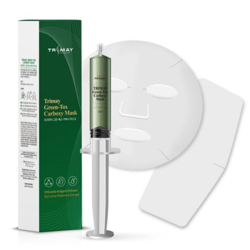 Детокс-маска для карбокситерапії Trimay Green-Tox Carboxy Mask 25 мл, фото 1