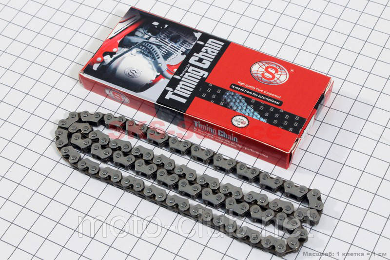 Ланцюг ГРМ на скутер 4T GY6 125/150 (2x3-90L) "SEE" AnepenVL) (Тайвань)