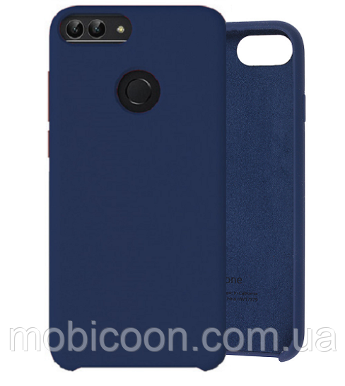 Чохол Silicone Case для Huawei P Smart Dark Blue, фото 1