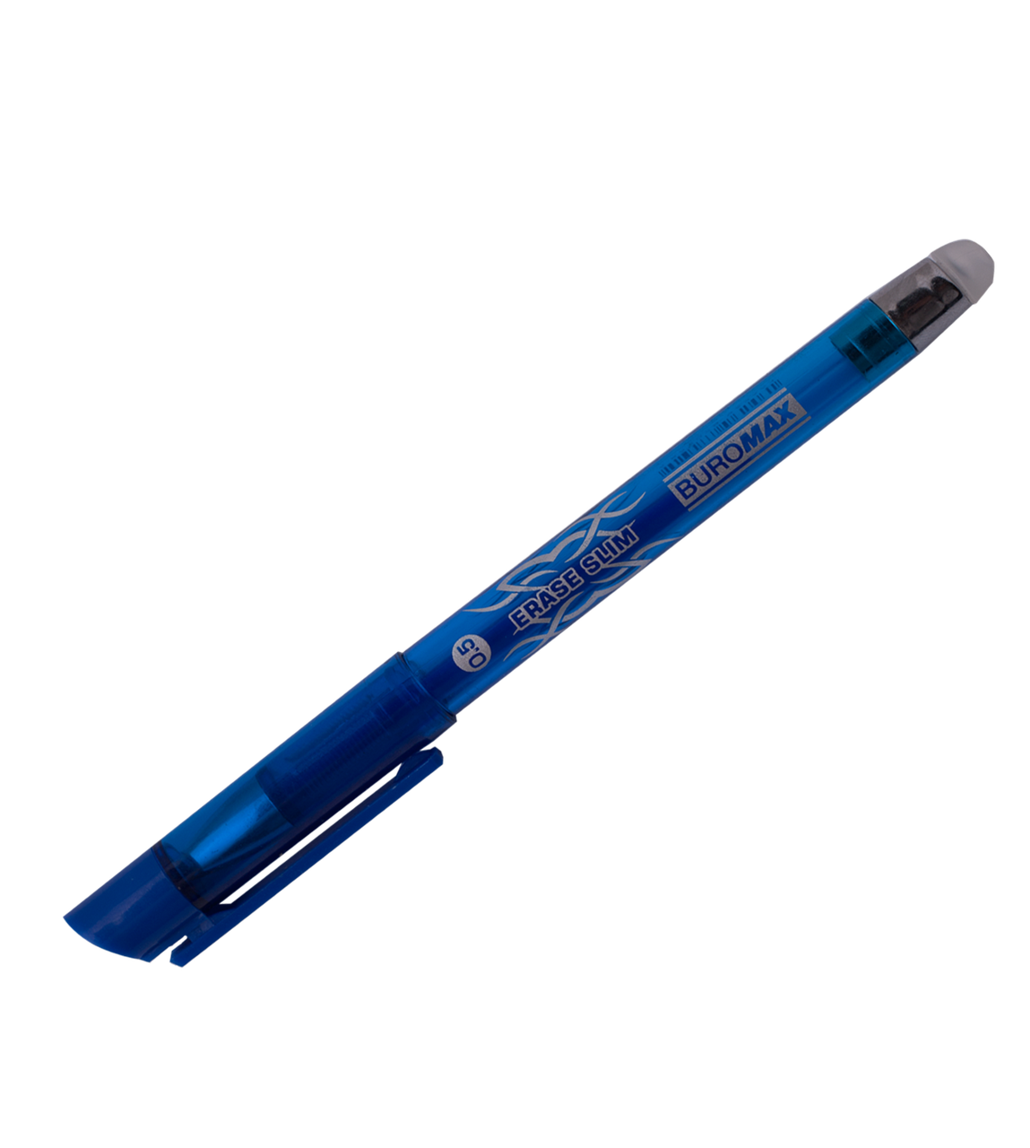 Ручка гелева "Пиши-Стирай" Buromax ERASE SLIM, 0,5 мм, сині чорнила