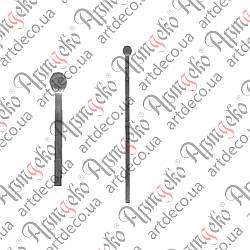 Стійка для огорожі 500х12 невальц. Арт 25.007