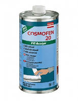 Очиститель профиля металлопластиковых ПВХ окон Cosmofen 20 для легких царапин и потертостей