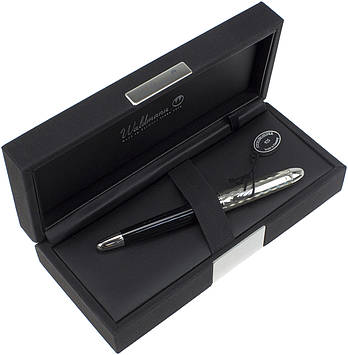 Ручка роллер "Waldmann" Precieux,чорна №W3095
