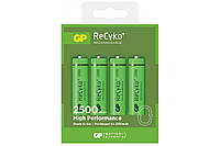 Аккумуляторная батарейка GP ReCyko+ 2500mah, 1.2V, БЛ*4шт (250AAHCE-U4)