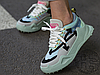Жіночі кросівки Off-White Odsy-1000 Light Green Blue Grey FW19 OMIA139F19800040B310, фото 10