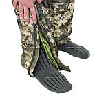 Штани вітровологозахисні ШВВЗ зимові статутні подвійні ЗСУ ММ-14 піксель, фото 9