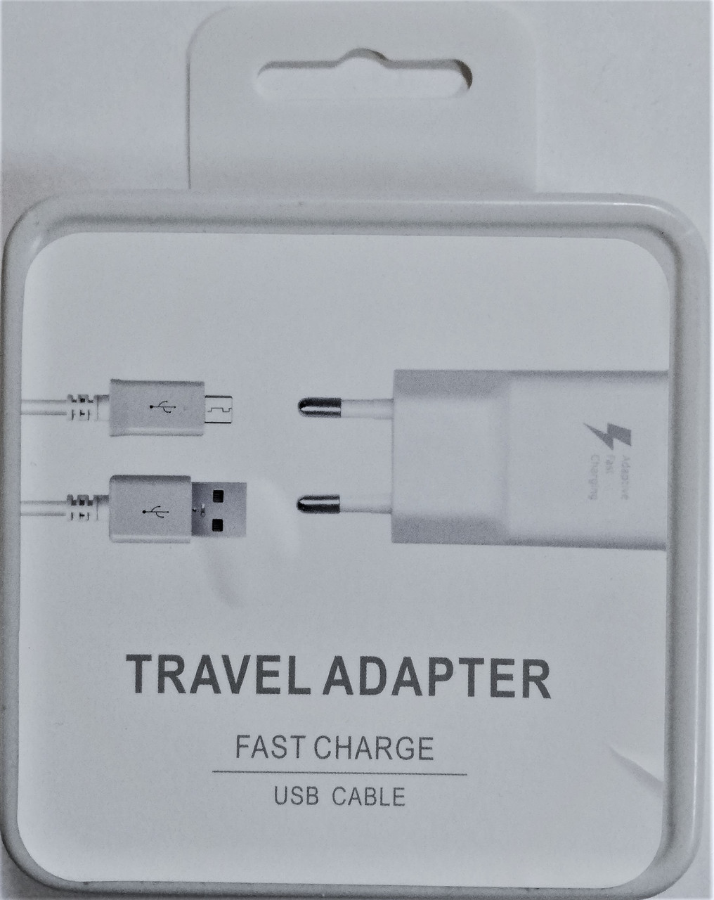Зарядний пристрій Samsung (EP-TA300) для мобільного телефону 10-15W 2in1 (Charge/USB) у фірмовій упаковці