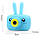 Дитяча фотокамера Baby Photo Camera Rabbit X-500 Білий, фото 3