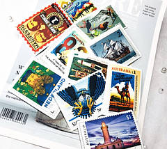 Набір вінілових наклейок стикерів Ретро дорожні марки Стикербомбінг на автотелефон ноутбук 50 шт., фото 4