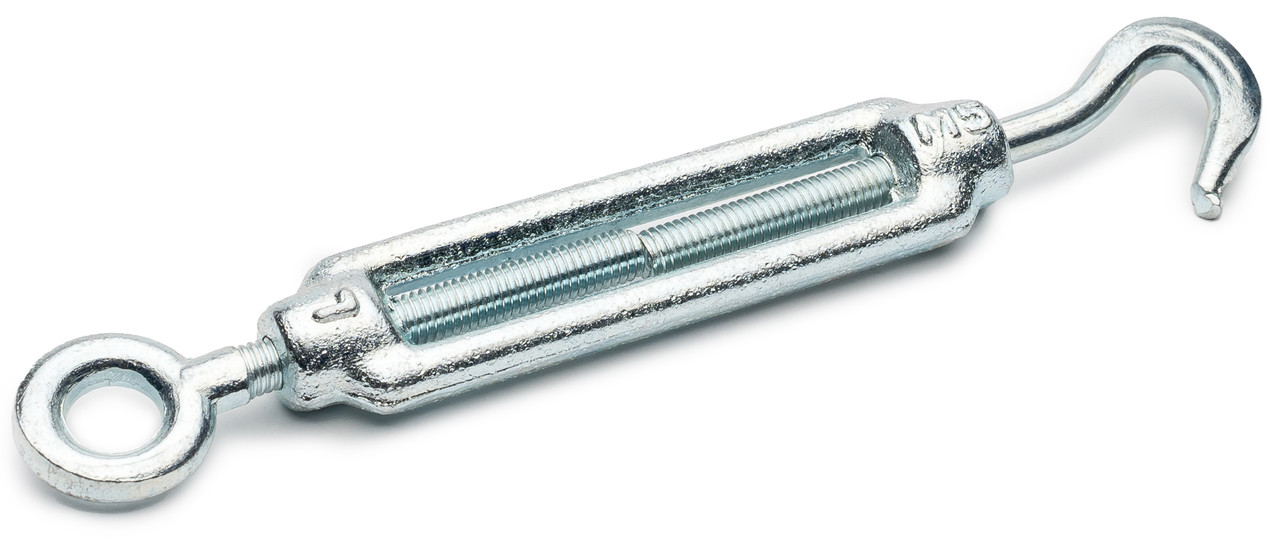 Талреп M8х110 гачок-кільце DIN 1480 оцинкований, фото 1