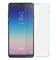 Гидрогелевая защитная пленка на Samsung Galaxy A9 Star на весь экран прозрачная