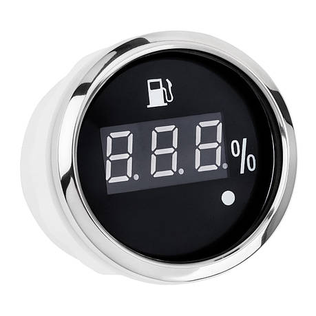 Цифровий датчик палива I GAUGE 52MM з функцією попередження (чорний) LED дисплей 240 ~ 33 OHM, фото 1