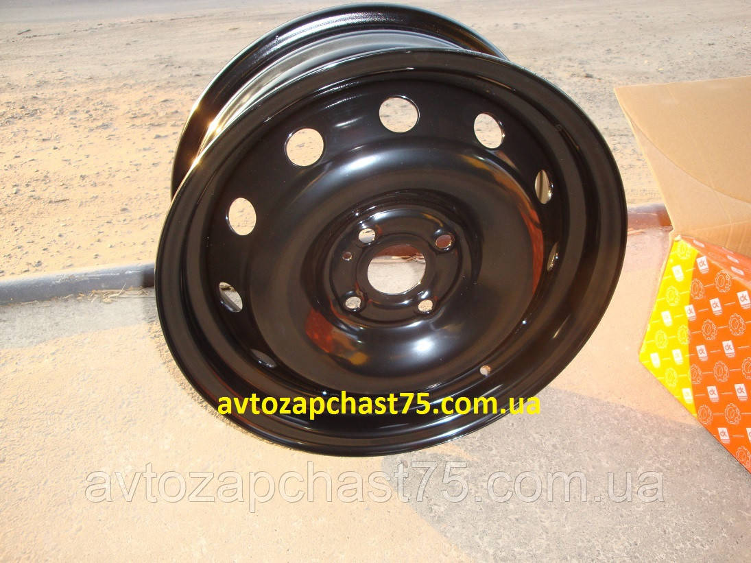 Диск колесный Toyota Corolla, Mazda 323, R15x6,0J 4x100 ET 45 Dia 54,1, чёрный (Дорожная карта, Харьков) - фото 7 - id-p1266418141